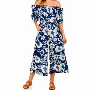 A.U.W floral jumpsuit